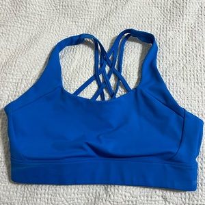 Zyia Blue Strappy Bra